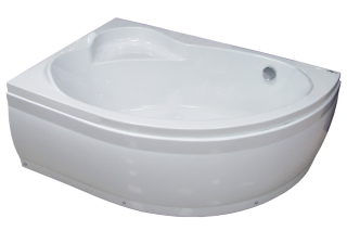 Акриловая ванна Royal Bath Alpine левая 150x100см белый RB819100L